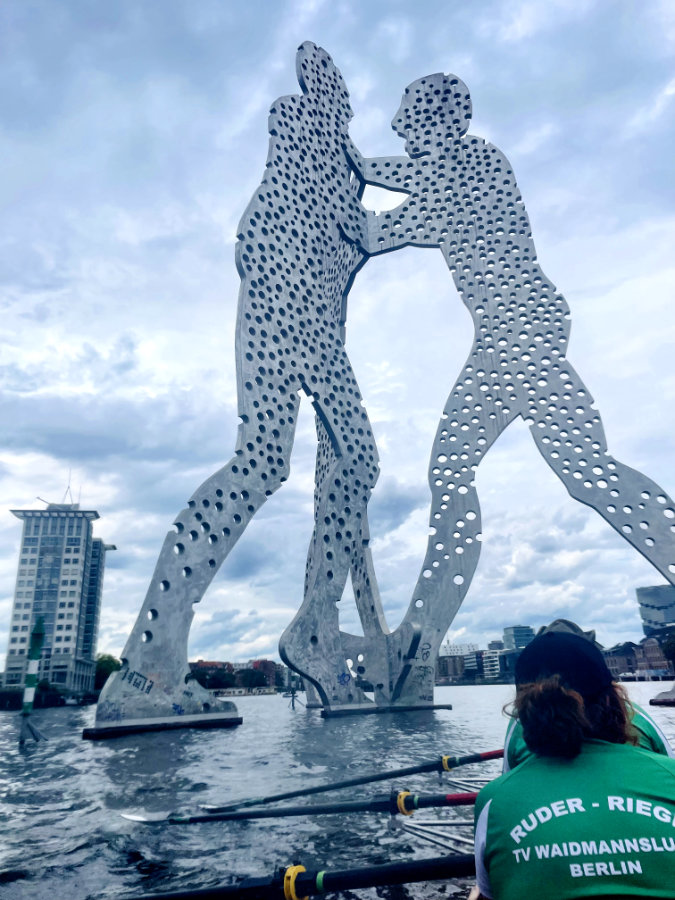 Ruderfahrt Stadtdurchfahrt Spree Molekin