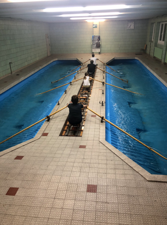 Ruderkasten Training