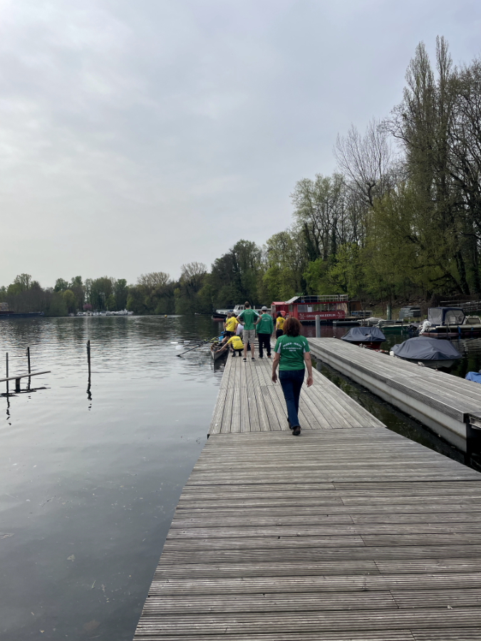 Anrudern OHV Freundschaftsgruppe